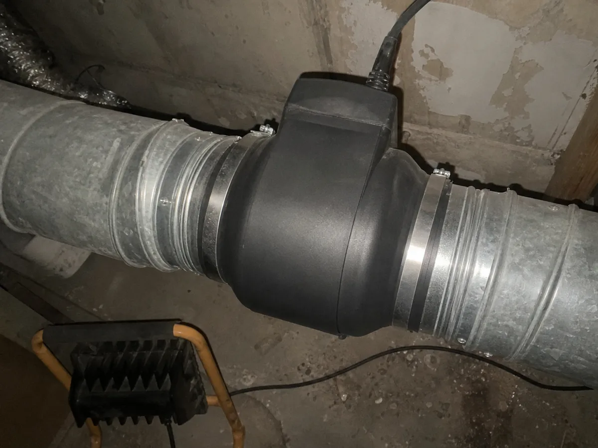 Dryer Booster Fan Installation in La Jolla, CA