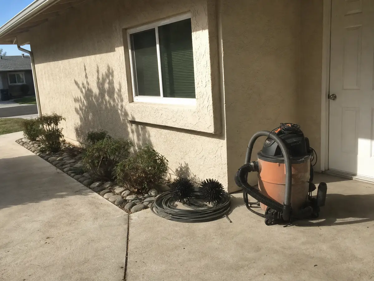 Clear dryer vent hood back in service — completed job in La Jolla, CA