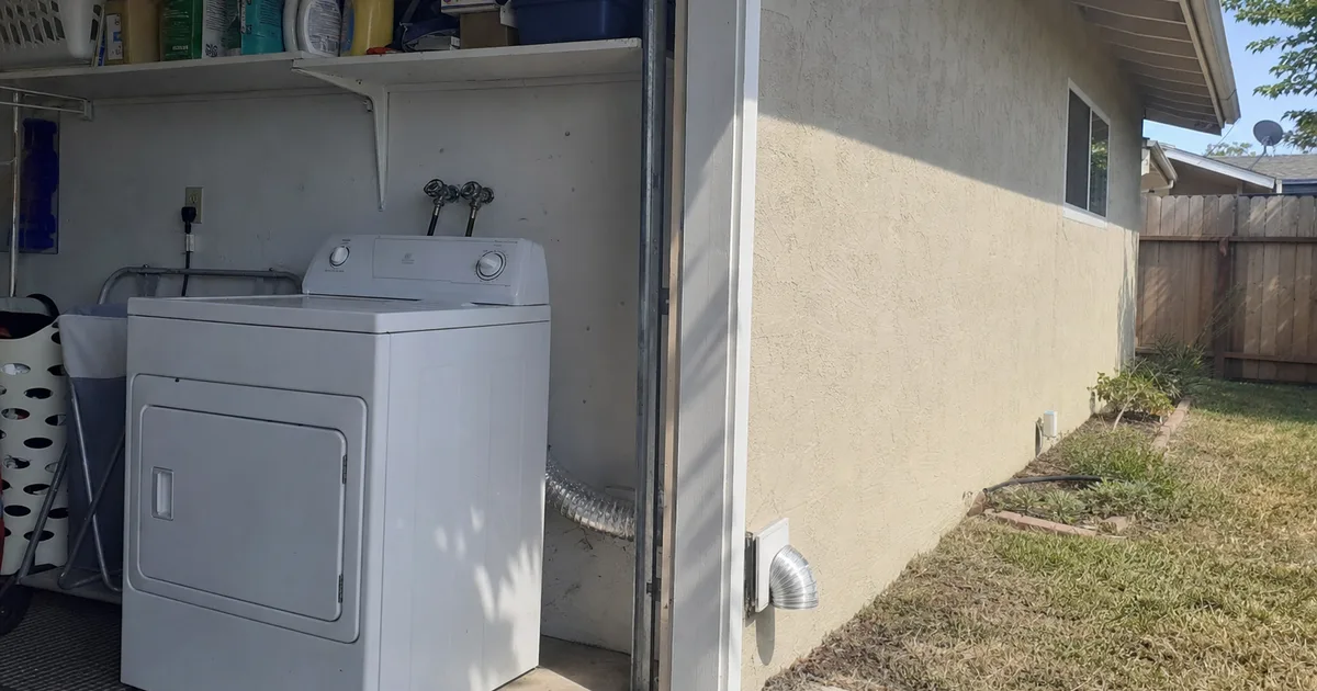 A Home Laundry Room Dryer And Vent — La Jolla, CA